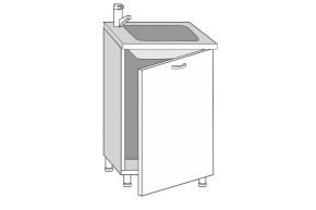 2.50.1мн Грейс Шкаф-стол под мойку с одной дверцей  в Югорске - yugorsk.mebel-e96.ru | фото